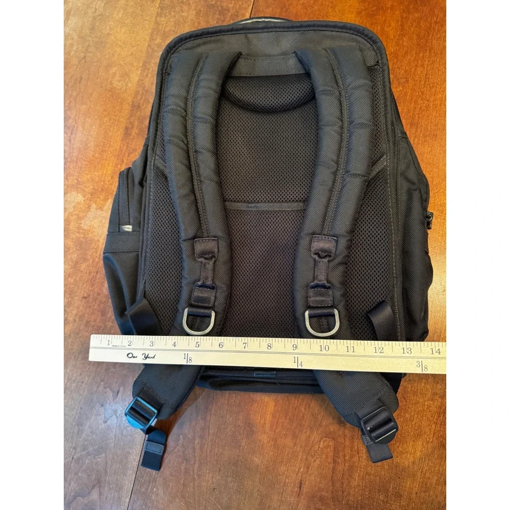 Tumi Backpack Mens OS Black T-Pass Business Class Brief Pack Ballistic Nylon